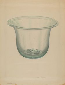 Milk Bowl, c. 1936. Creator: John Dana