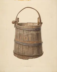 Milk Bucket, 1939. Creator: Jacob Gielens