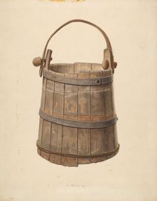 Milk Bucket, 1939. Creator: Jacob Gielens