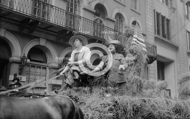 Milk for France, May 1918. Creator: Bain News Service.
