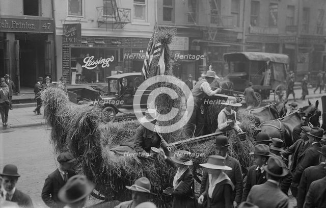 Milk for France collection, May 1918. Creator: Bain News Service.