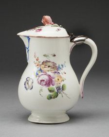 Milk Jug, Mennecy, 1750-60. Creator: Mennecy Porcelain Factory