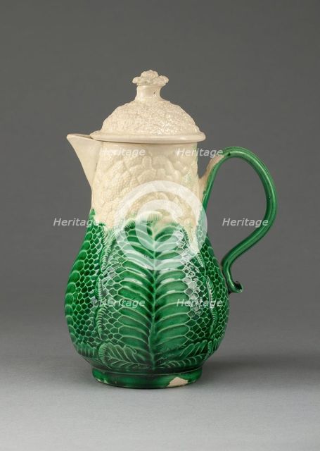 Milk Jug, Staffordshire, 1765/80. Creator: Staffordshire Potteries.