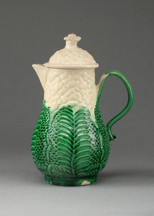 Milk Jug, Staffordshire, 1765/80. Creator: Staffordshire Potteries