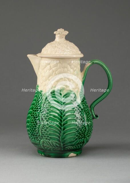 Milk Jug, Staffordshire, 1765/80. Creator: Staffordshire Potteries.