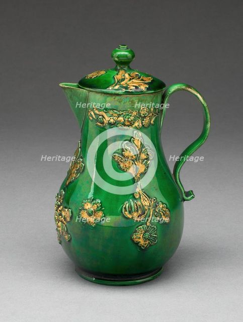 Milk Jug, Staffordshire, 1760/75. Creator: Staffordshire Potteries.