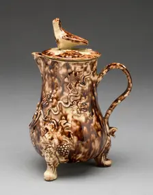 Milk Jug, Staffordshire, 1760/70. Creator: Staffordshire Potteries