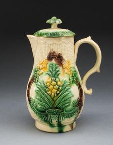 Milk Jug, Staffordshire, 1760/69. Creator: Staffordshire Potteries