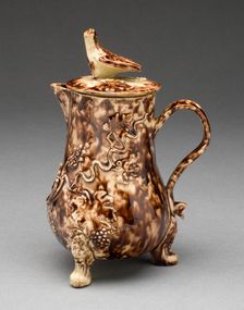 Milk Jug, Staffordshire, 1760/70. Creator: Staffordshire Potteries