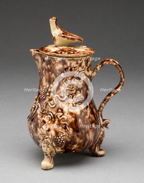 Milk Jug, Staffordshire, 1760/70. Creator: Staffordshire Potteries.