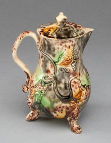 Milk Jug, Staffordshire, 1760/70. Creator: Staffordshire Potteries