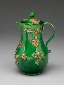 Milk Jug, Staffordshire, 1760/75. Creator: Staffordshire Potteries