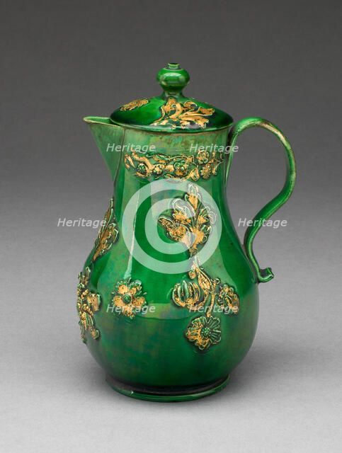 Milk Jug, Staffordshire, 1760/75. Creator: Staffordshire Potteries.