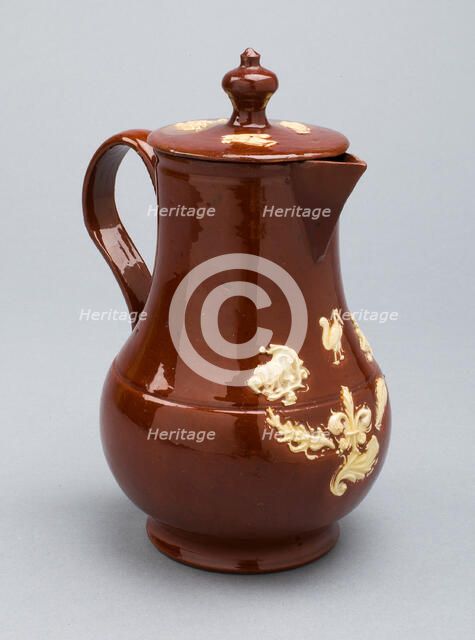 Milk Jug, Staffordshire, c. 1725/40. Creator: Staffordshire Potteries.