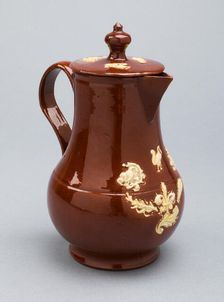 Milk Jug, Staffordshire, c. 1725/40. Creator: Staffordshire Potteries