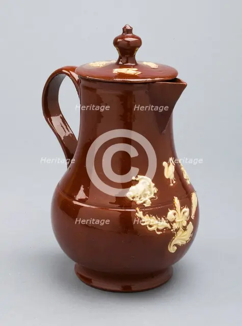 Milk Jug, Staffordshire, c. 1725/40. Creator: Staffordshire Potteries.