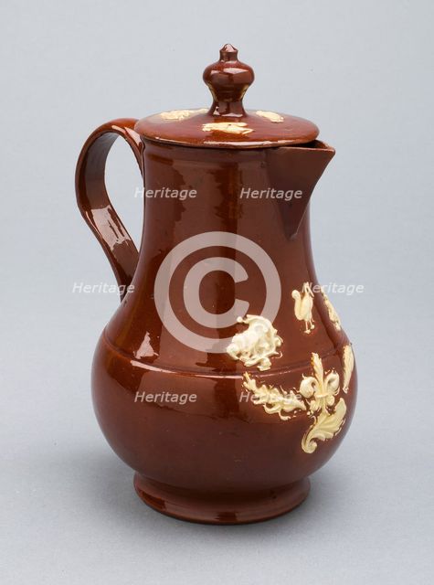 Milk Jug, Staffordshire, c. 1725/40. Creator: Staffordshire Potteries.