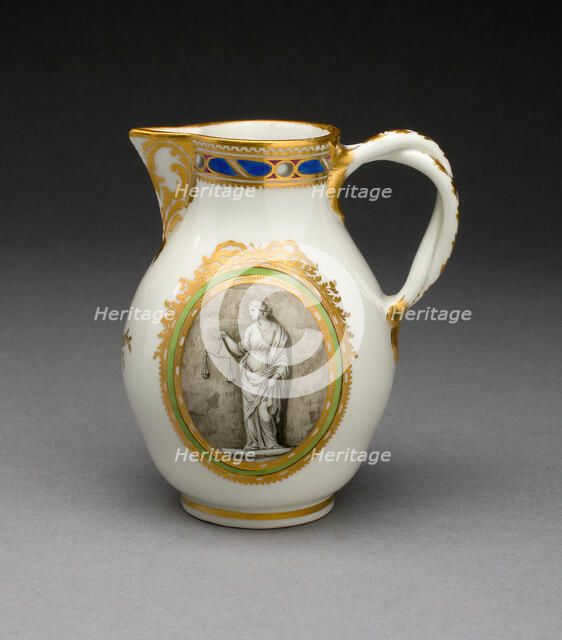 Milk Jug (part of a Coffee Service), Vienna, c. 1770. Creator: Vienna State Porcelain Manufactory.
