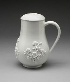 Milk Jug with Cover, Meissen, c. 1735. Creator: Meissen Porcelain