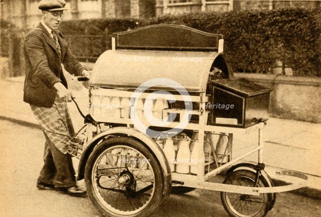 Milk 'pram', 1933. Creator: Unknown.