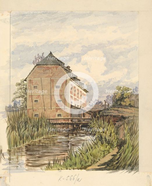 Mill, 1875-1880. Creator: Eugen Wallachy.