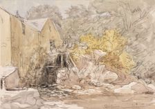 Mill at Trefriw, Near Llanrwst, c1820s. Creator: David Cox the Elder