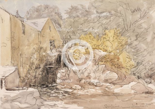 Mill at Trefriw, Near Llanrwst, c1820s. Creator: David Cox the Elder.