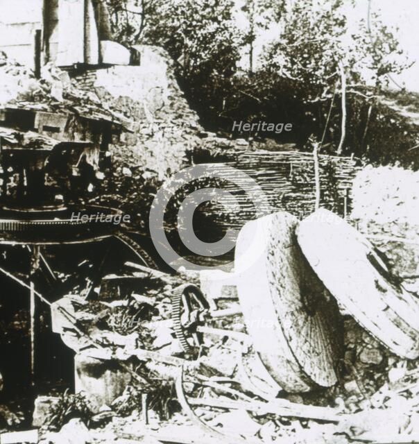 Mill at Woëvre, France, c1914-c1918. Artist: Unknown.