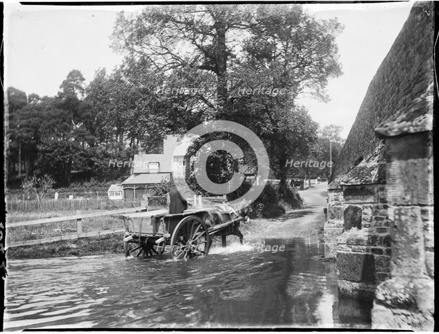 Mill Bridge, Frensham Road, Frensham, Waverley, Surrey, 1909. Creator: Katherine Jean Macfee.