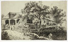 Mill by the Stream, n.d. Creator: Joannes Stradanus