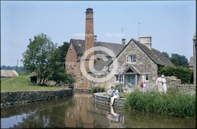 Mill Cottage, Mill Lane, Lower Slaughter, Cotswold, Gloucestershire, 1987. Creator: Dorothy Chapman.