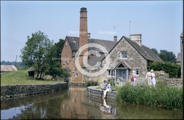 Mill Cottage, Mill Lane, Lower Slaughter, Cotswold, Gloucestershire, 1987. Creator: Dorothy Chapman.