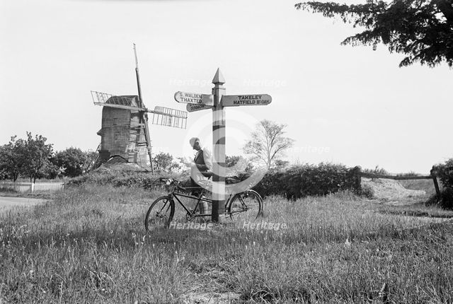 Mill Green, Broxted, Essex, 1930s. Artist: HES Simmons.