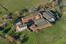 Mill Hill Farm farmhouse, horse engine house and farm buildings, Gloucestershire, 2014. Creator: Historic England Staff Photographer