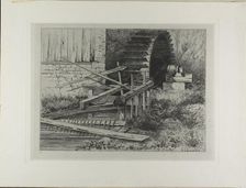 Mill in the Cressbeds at Veules, 1873. Creator: Carel Nicolaas Storm
