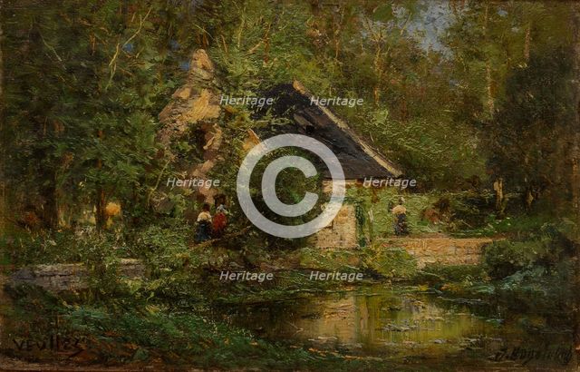Mill in Veules, 1882-1883.