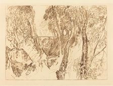 Mill near the Grand Chartreuse, published 1816. Creator: JMW Turner