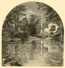 Mill on Jones's Falls 1874. Creator: John Filmer