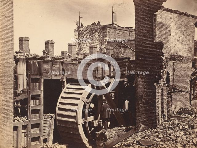 Mill, Richmond, Virginia, ca. 1865. Creator: Alexander Gardner.