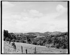 Mill River Valley, Green Mountains, between 1900 and 1906. Creator: Unknown
