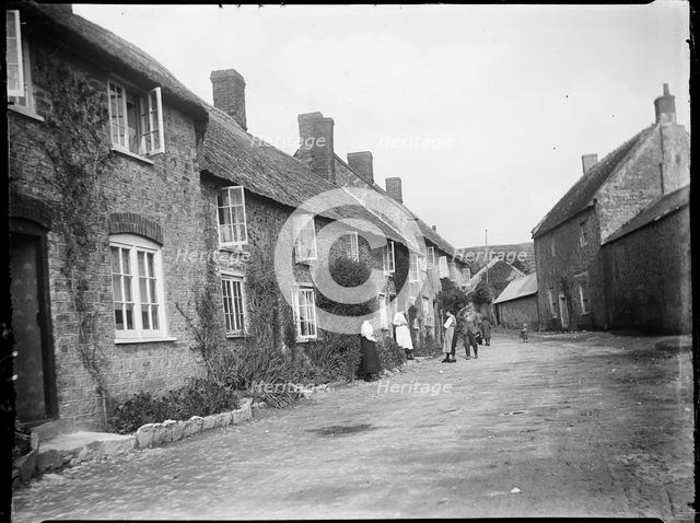 Mill Street, Burton Bradstock, West Dorset, Dorset, 1922. Creator: Katherine Jean Macfee.