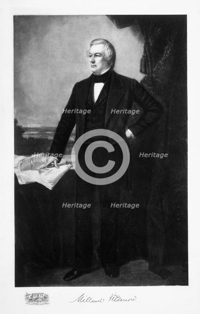 Millard Fillmore, 13th President of the United States of America, (1901). Creator: Unknown.