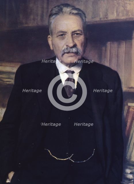 Millet i Pagés, Lluís (1867 - 1941), Catalan musician, founder together with Amadeo Vives...1891. Creator: Unknown.