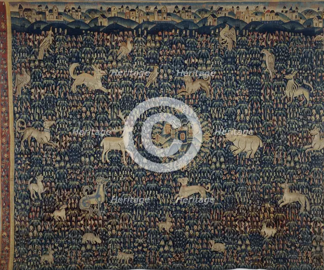 Millefleurs Tapestry  , Early16th century. Creator: Anonymous master.