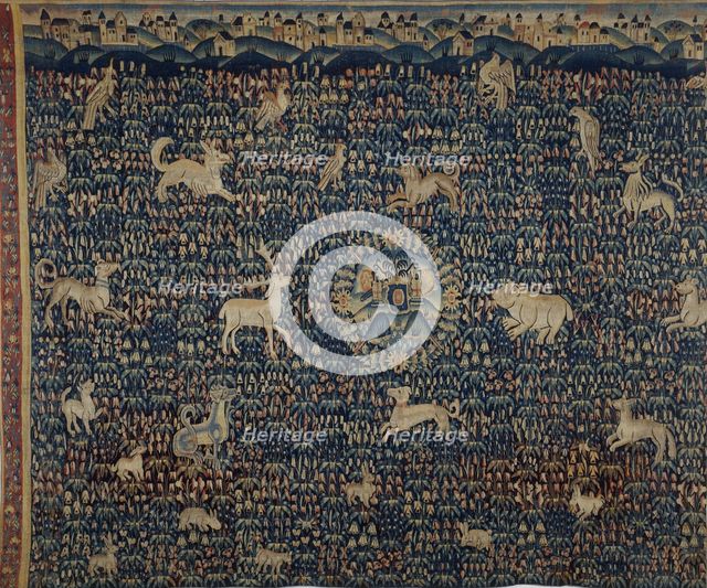 Millefleurs Tapestry  , Early16th century. Creator: Anonymous master.