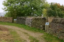 Millennium Wall, the National Stone Centre, Derbyshire. Creator: Peter Thompson