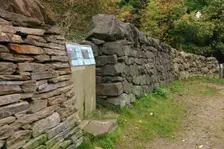 Millennium Wall, the National Stone Centre, Derbyshire. Creator: Peter Thompson