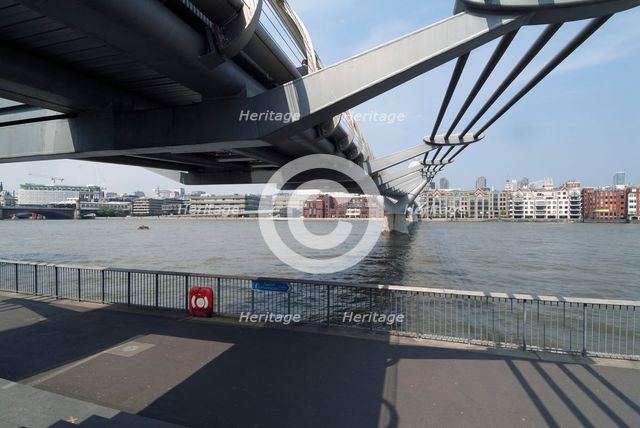 Millennium Bridge, 2005. Creator: Ethel Davies.
