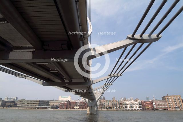 Millennium Bridge, 2005. Creator: Ethel Davies.