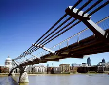 Millennium Bridge, c1998-2010. Artist: Marcus Robinson